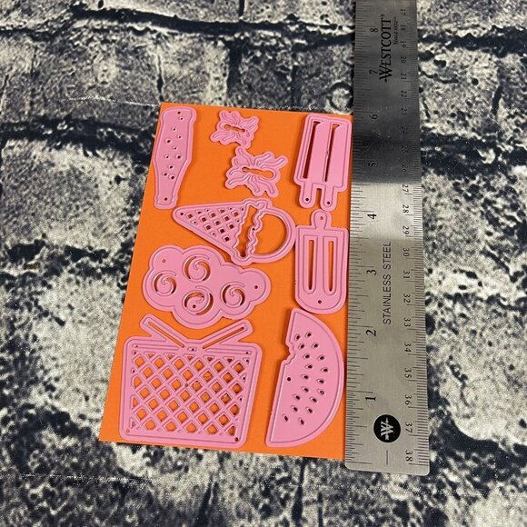 BoBunny SUMMER PICNIC 12839024 Die Cutting Dies 9PC - Picture 3 of 6